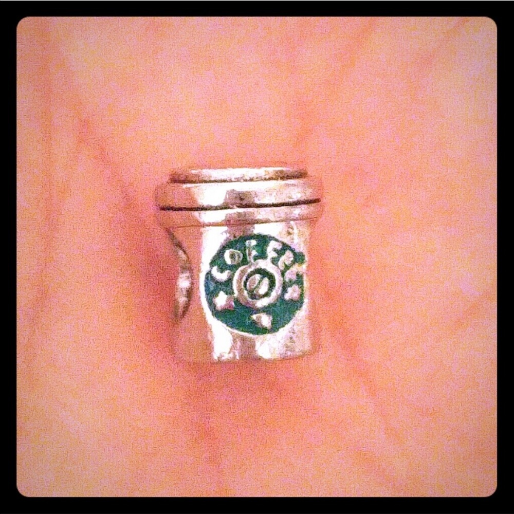 Starbucks bracelet bead